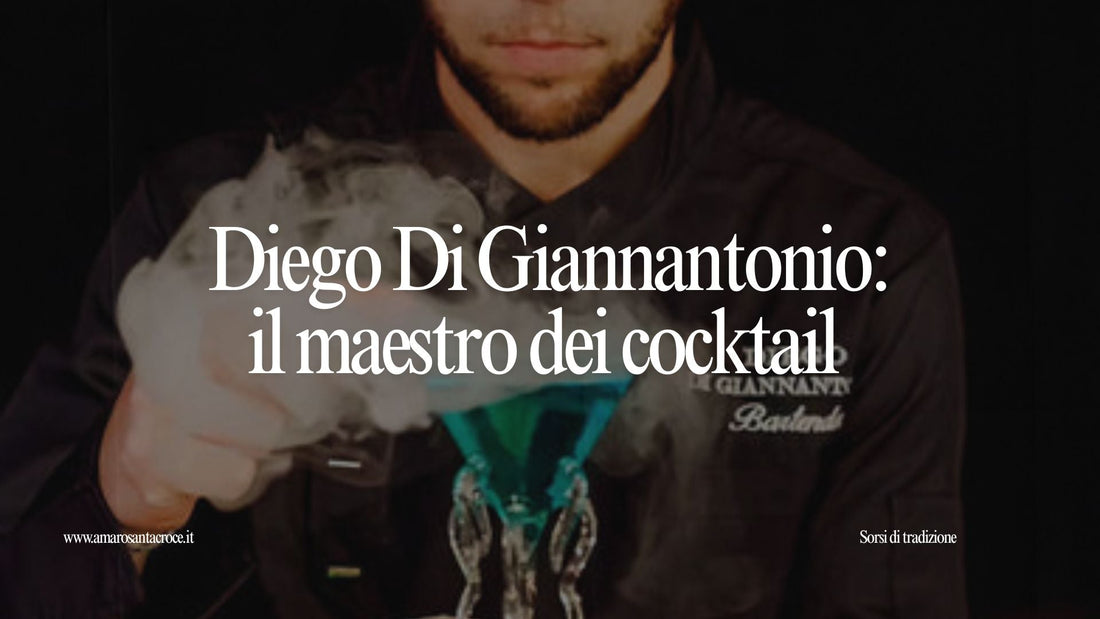 Barman esperto Diego Di Giannantonio e Amaro Santa Croce a Tagliacozzo, L’Aquila e Benevento