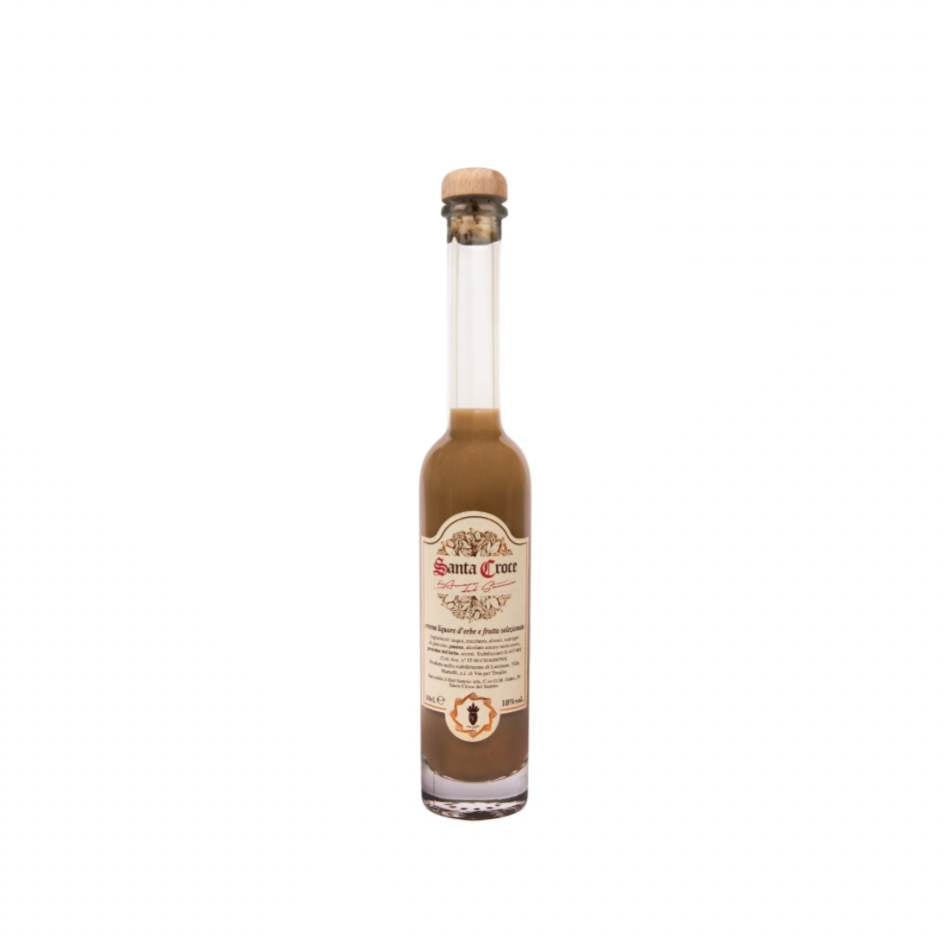 Liquore artigianale Crema Amaro Santa Croce 100ml, miniatura ideale per degustazione o regalo
