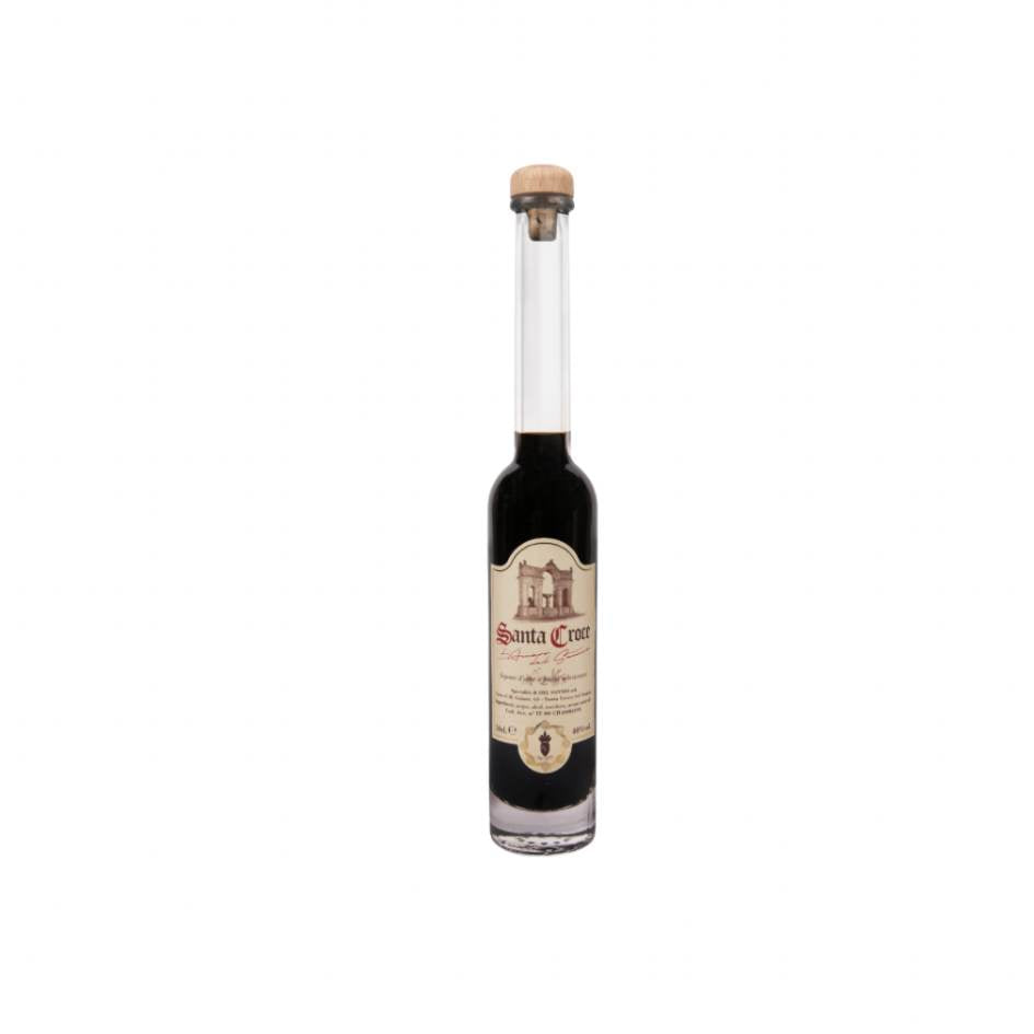Liquore artigianale Amaro Santa Croce 100ml, miniatura ideale per degustazione o regalo