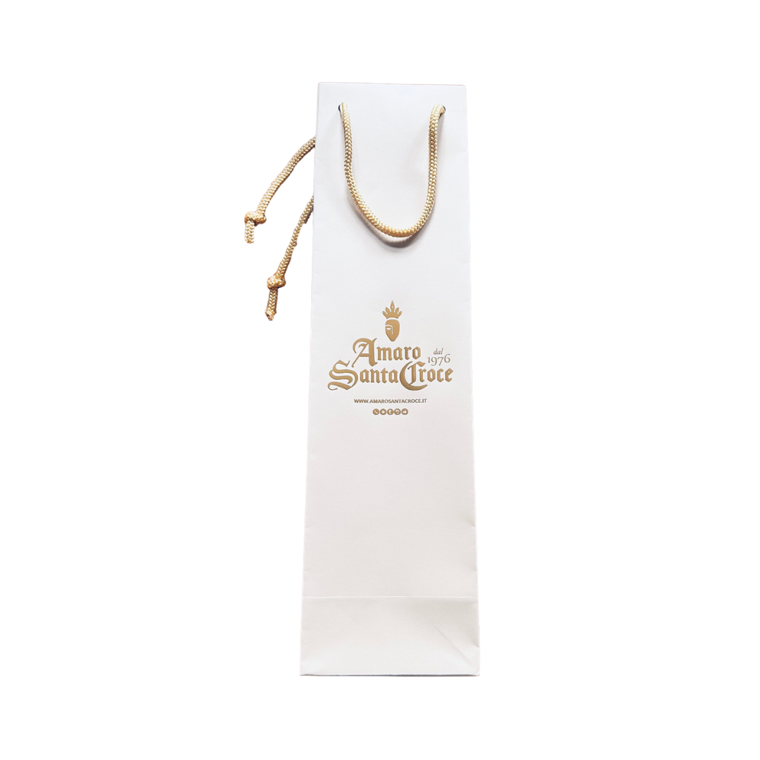 Busta Regalo Gold con cordino intrecciato