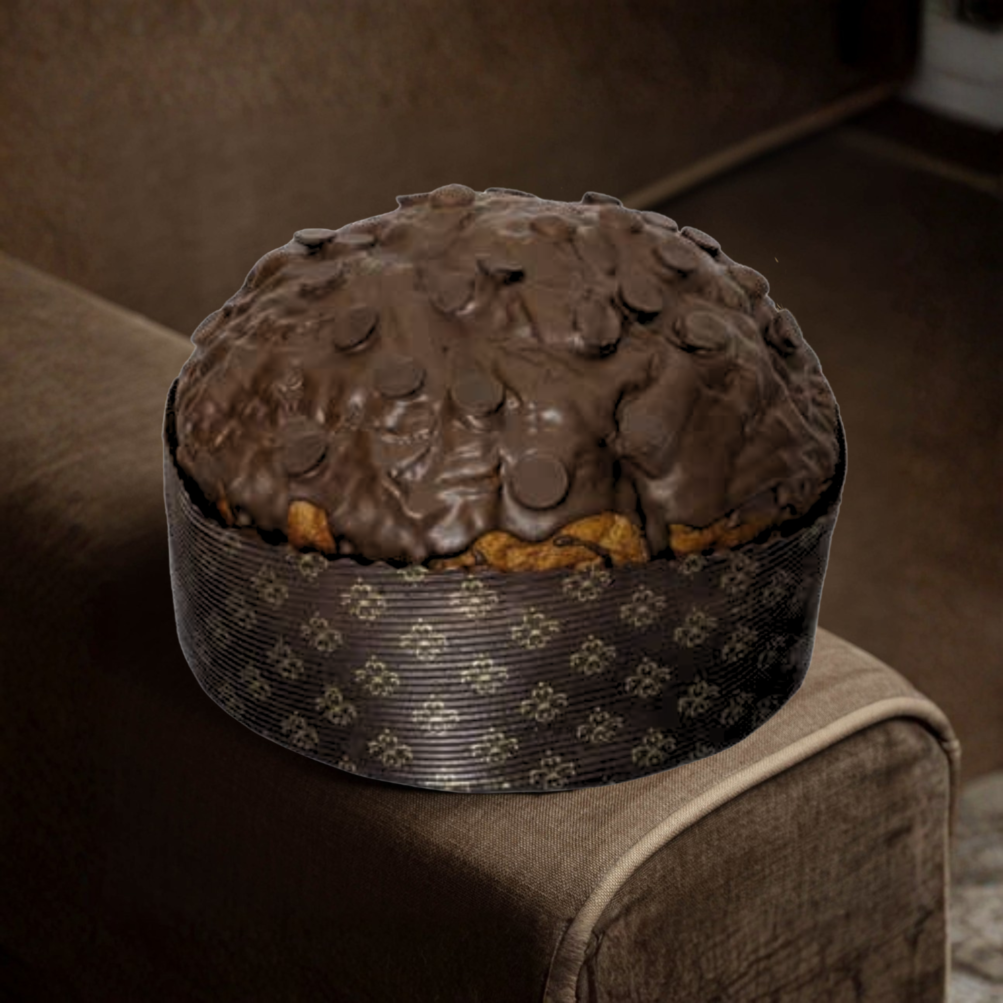 PANAMARO – Panettone Artigianale al Cacao con Crema all’Amaro Santa Croce