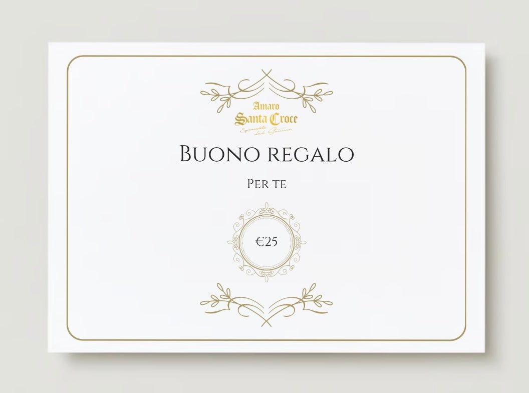 Buono Regalo - Amaro Santa Croce