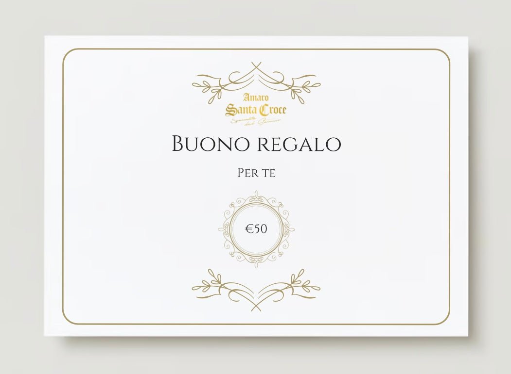 Buono Regalo - Amaro Santa Croce