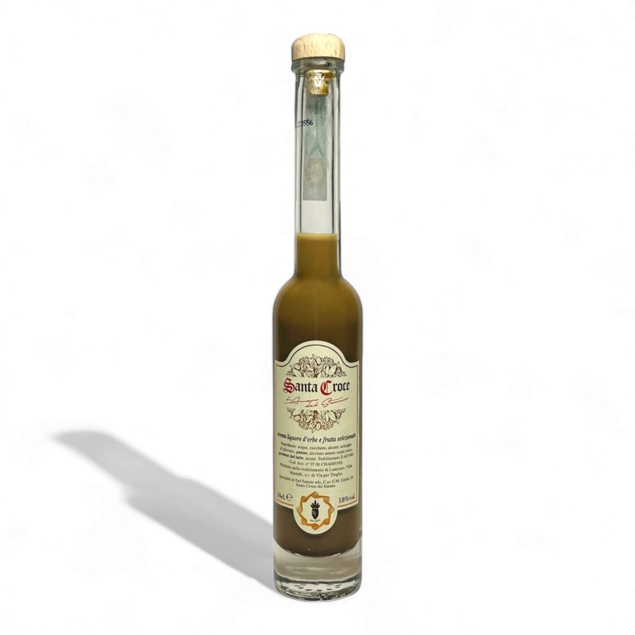 Crema Amaro Santa Croce formato mignon 100ml, liquore del Sannio dal gusto morbido e aromatico