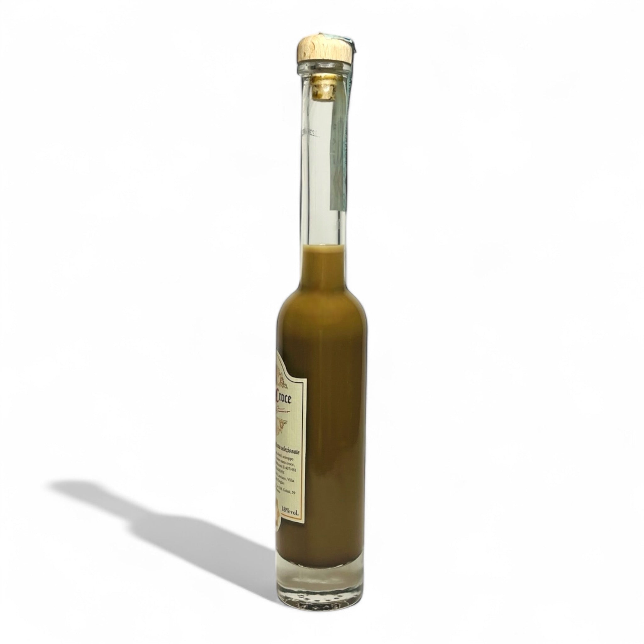 Liquore Crema Amaro Santa Croce 100 ml, miniatura artigianale del Sannio