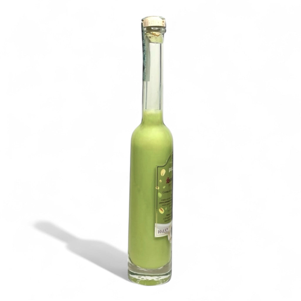 Crema al Pistacchio Santa Croce formato mignon 100 ml, liquore dolce e vellutato del Sannio